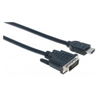 CABLE HDMI,MANHATTAN,372510, - DVI-D M-M  3.0M CABLE HDMI,MANHATTAN,372510, - DVI-D M-M  3.0M
